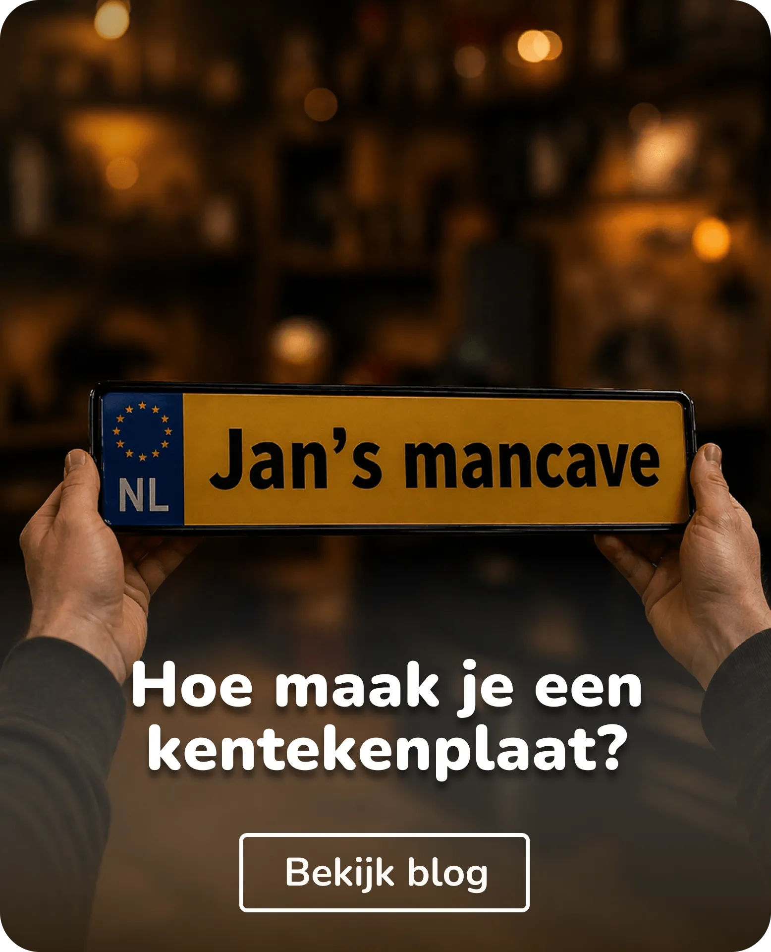 kentekenplaat zelf maken