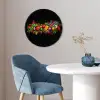Groente - Eten - Kruiden - Graffiti - Koken Fotolijst rond zonder passe partout klein -sfeer2