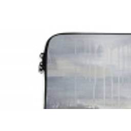 Abstract - Structuur - Goud - Grijs - Modern laptophoes neopreen klein -detail