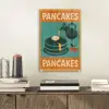 Pannenkoeken - Siroop - Illustratie - Oranje plexiglas 5mm klein -sfeer1