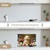 Konijn - Paaseieren - Stilleven keuken achterwand spatscherm klein -voor_na_NL