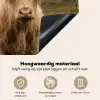Schotse hooglander - Bergen - Grasveld Inductie beschemer met haakjes klein -ky-onderkant-nl