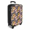 Tropisch vlinder patroon blauw geel NBS - Handbagage koffer - Kinderen Unisex middel -productfoto_3d