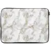 Gouden aders - Marmer - Wit laptophoes neopreen klein 279 -zkaufland3dotto