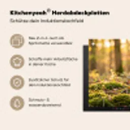 Houtsnip - Bos - Bladeren - Herfst - Gecamoufleerd Inductie beschemer met haakjes klein -ky-usp-de
