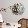 Anker - Hout - Schelpen - Zand Wandcirkel kunststof plaat 5mm dik klein -sfeer4