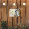 Abstract - Goud - Natuur - Kunst tuinposter los doek klein -sfeer1