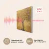 Goud - Boom - Abstract - Modern PET vilt klein -USP_NL