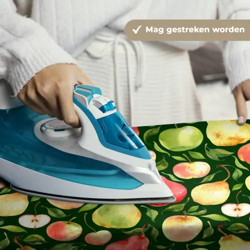 Appels - Peren - Fruit - Groen Wandkleed katoen klein 269 -sfeer9