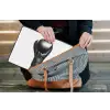 Bokshandschoen - Zwart - Hand laptophoes neopreen klein -tas