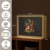 Schaal - Boeket - Bloemen Light Box met batterij (Wandlamp) middel -USP_websiteoverzichtNL
