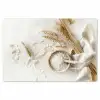 Bloem - Hout - Tarwe Placemat vinyl groot -zzsfeer1_Kitchenyeah-website