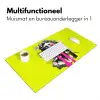 Buste - Verf - Geel Muismat XXL klein -sfeer4