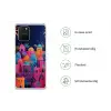 Kleurrijke gebouwen - Avondlicht - Islamitisch Telefoonhoesje Samsung Galaxy S10 Lite klein -specsS10Lite