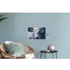 Koe - Delfts - Blauw - Artistiek Muursticker klein -plant