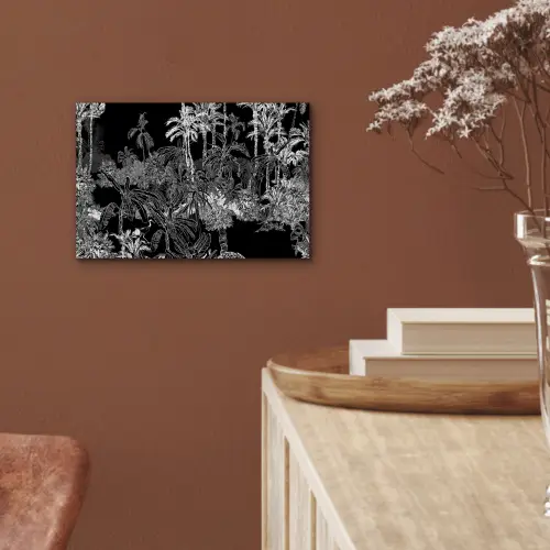 Palm - Jungle - Tropical aluminium wit klein -sfeer4