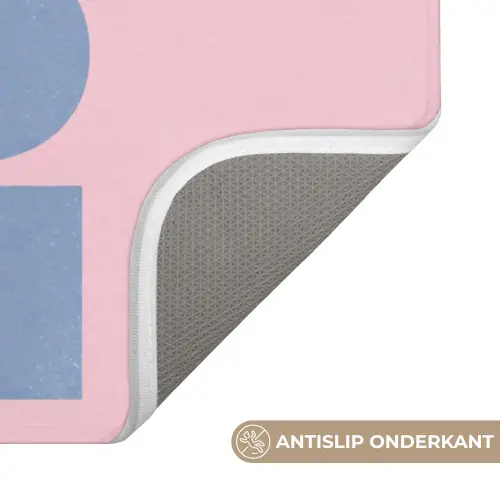 Nice - Paars - Roze Badmat klein -USP_AntislipNL