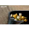 Geel - Tulpen - Vaas - Bloemen Placemat vinyl groot -closeup