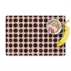 Stippen - Patroon - Bruin Placemat vinyl groot 368 -zzzproduct_Kitchenyeah-website