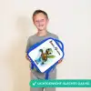 Schildpad - Water - Groen Kinderrugzak - Blauw middel -sfeer1_NL