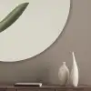 Olijftak - Donkergroen - Olijven Akoestische PET Vilt - Rond klein -sfeer5_closeup