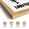 Lobster - Beige - Minimalistisch fotolijst eiken zonder passe partout klein -sfeer2_NL