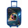 Neon - Net - Voetbal - Kleurrijk Kinderkoffer - Blauw klein -zz3dotto