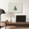 Kerstboom - Illustratie - Ster - Sneeuw PET vilt klein -sfeer5