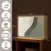 Japandi - Groen - Abstract - Modern Light Box met batterij (Wandlamp) middel -USP_websiteoverzichtNL