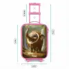 Coconote Elephante Kinderkoffer - Roze klein -productfoto_formaten