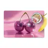 Glitter - Discobol - Roze - Kersen Placemat vinyl groot -zzzproduct_Kitchenyeah-website