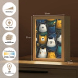 Dieren - Ruimtepakken - Sterren Light Box met kabel (Kinderlampje) klein -USP_websiteoverzichtDE