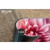 Dahlia - Bloem - Close up - Roze Placemat vinyl groot -closeup