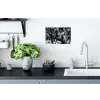 Springen - Paard - Zwart - Wit Muursticker klein -keuken
