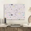 Terrazzo -  Patroon - Zacht - Snoep PET vilt klein 837 -sfeer1