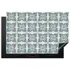 Dessin - Tegel - Blauw Inductie beschermer vinyl 3mm klein 276 -3d