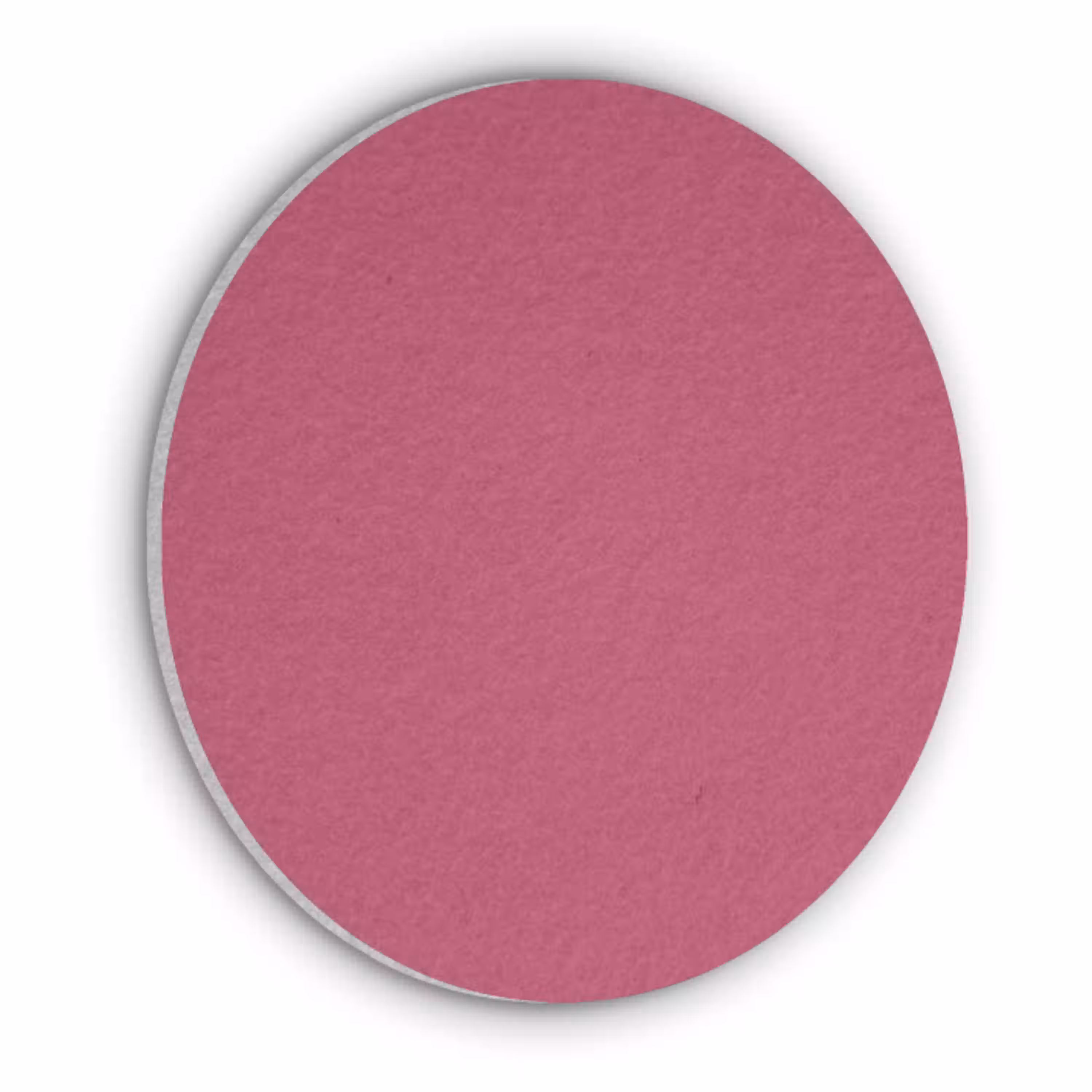 Deep - Berry - Rood Akoestische PET Vilt - Rond klein 838 -3d