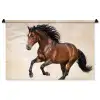 Paard - Galop - Energie Wandkleed katoen middel -zz3d