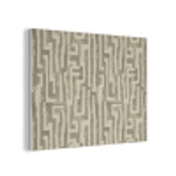 Abstract - Geometrisch - Groen PET vilt klein 837 -3d