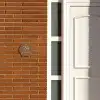 Witte hartjes in hoeken - Klassiek Naambord Hexagon klein -sfeer3-hexagon-XS