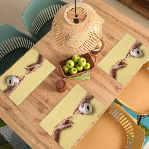Klassiek - Kunst - Humor Placemat vinyl groot -zzsfeer5_Kitchenyeah-website