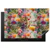 Zomers - Kleurrijk - Patroon - Bloemen Inductie beschermer vinyl 3mm klein 276 -3d