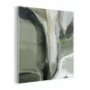 Natuur - Abstract - Groen - Penseelstreken plexiglas 5mm klein -z3d