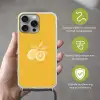 Citroenen - Illustratie - Minimalistisch - Geel Hoesje iPhone 16 Pro Max met koord klein -sfeer2_NL