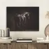 Krachtig - Paard - Donker PET vilt klein -sfeer1