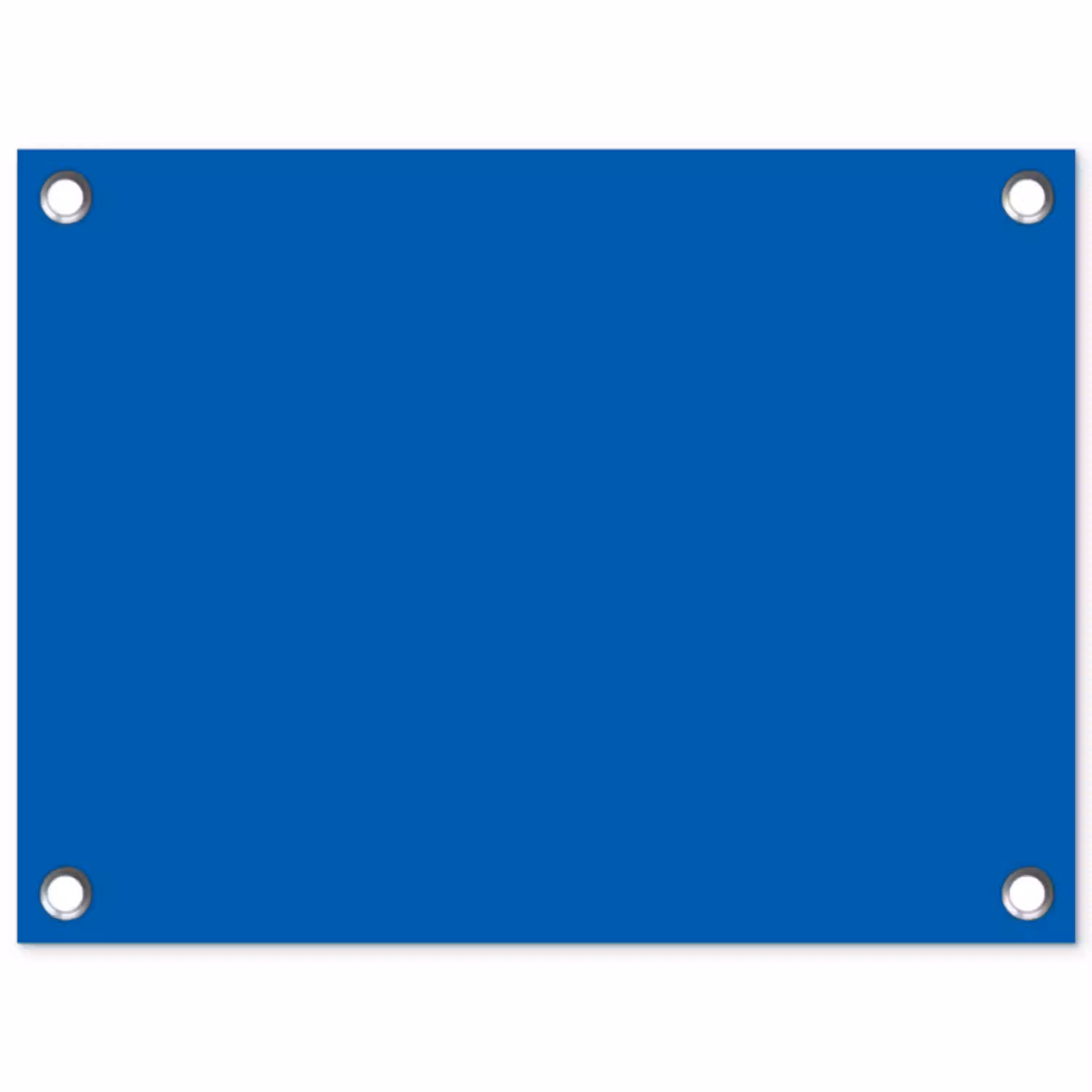 Classic - Azure - Blauw tuinposter los doek klein 239 -3d