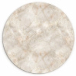 Lichtbeige - Goudbruine Nerven - Marmer Wandcirkel kunststof plaat 5mm dik klein 188 -3d