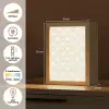 Abstract - Motief - Beige Light Box met kabel (Tafellamp) klein 925 -USP_NL
