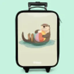 Otter - Strandbal - Water Kinderkoffer - Zwart klein -zzz_website3d_nbs2