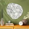 Monstera - Palmblad - Jungle - Tropisch Wandcirkel Organisch Plexiglas middel -sfeer2